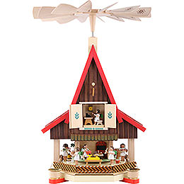 2 - Tier Advent's House Angel's Bakery  -  53cm / 21 inch