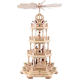 4 - Tier Pyramid  -  The Christmas Story  -  55cm / 22 inch