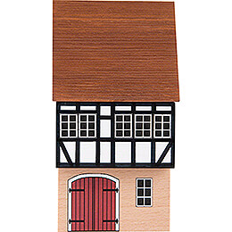 Backdrop House  -  Eaves House with Jettied Top Floor  -  16cm / 6.3 inch