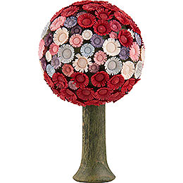 Blossom Tree Red/Pastel -  7,5x4,5cm / 3x1.8 inch