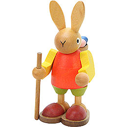 Bunny with Basket  -  9,0cm / 4 inch