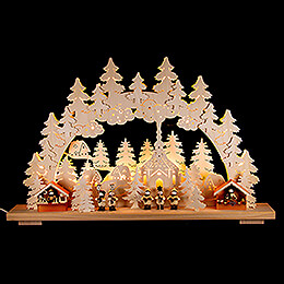 Candle Arch  -  Christmas Market  -  70x42cm / 28x17 inch