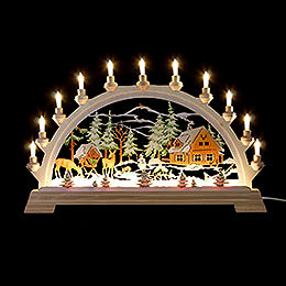 Candle Arch  -  Forester's House, Colored  -  65x40cm / 26x17.5 inch