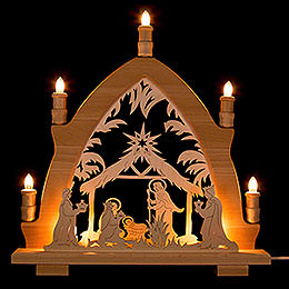 Candle Arch  -  Nativity  -  41x42cm / 16.1x16.5 inch