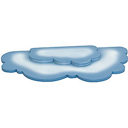 Double Cloud for Snowflake  -  35x18cm / 14x7 inch
