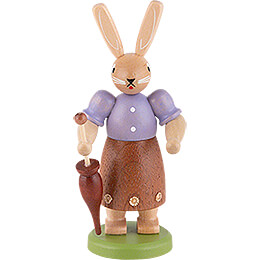 Easter Bunny (fe(male)) Hand - Painted  -  11cm / 4 inch