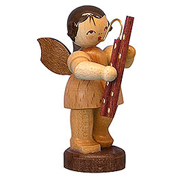 Engel mit Fagott  -  natur  -  stehend  -  6cm