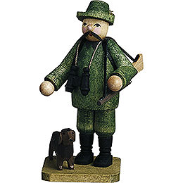 Forester with Dog  -  7cm / 2.8 inch