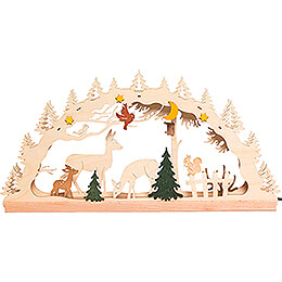 Handicraft Set  -  Candle Arch  -  Forest  -  39x20cm / 15.4x7.9 inch