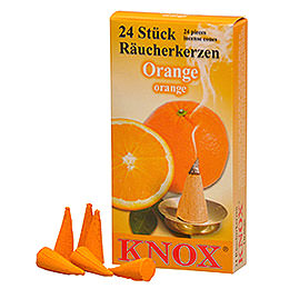 Knox Incense Cones  -  Orange