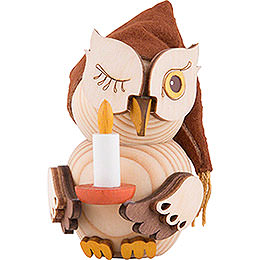 Mini Owl Bedcap  -  7cm / 2.8 inch