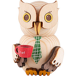 Mini Owl Boss  -  7cm / 2.8 inch