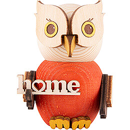 Mini Owl "Home"  -  7cm / 2.8 inch
