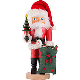 Nussknacker Weihnachtsmann mit Sack  -  41cm