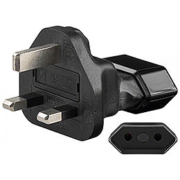 Plug Adapter for UK with Euro Jack