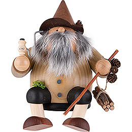 Smoker  -  Forest Gnome  -  Shelf Sitter  -  15cm / 5.9 inch