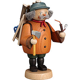 Smoker  -  Forest Worker Gnome  -  19cm / 7 inch