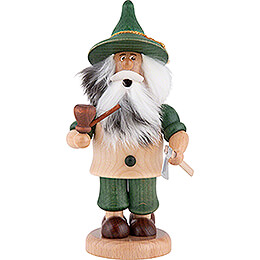 Smoker  -  Gnome Lumberjack Green  -  17cm / 6.7 inch