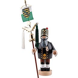 Smoker  -  Miner with Bell Tree  -  31cm / 12.2 inch