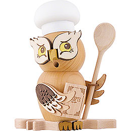 Smoker  -  Owl Cook/Chef  -  15cm / 5.9 inch