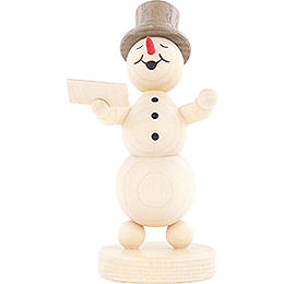 Snowman Musician Singer  -  12cm / 4.7 inch