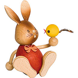 Snubby Bunny with Chick  -  12cm / 4.7 inch