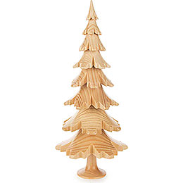 Solid Wood Tree  -  Natural  -  24,5cm / 9.6 inch