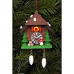 Tree Ornament  -  Cuckoo Clock  -  5,8cm / 2.3 inch