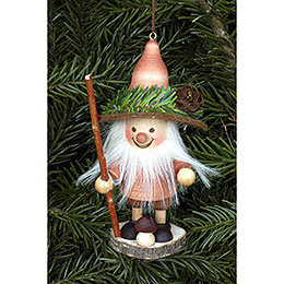 Tree Ornament  -  Forest Gnome Natural  -  11,5cm / 5 inch