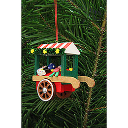 Tree Ornament  -  Market Cart with Toys  -  7,1cm / 2.8 inch