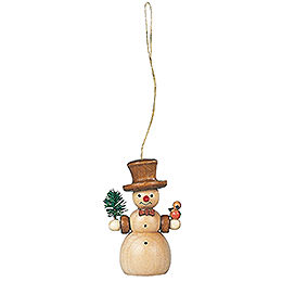 Tree Ornament  -  Snowman  -  8cm / 3 inch